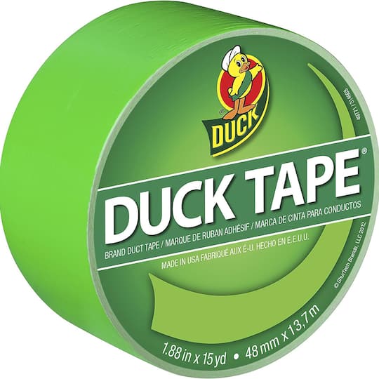 12 Pack: Duck Tape&#xAE; Neon Green Duct Tape